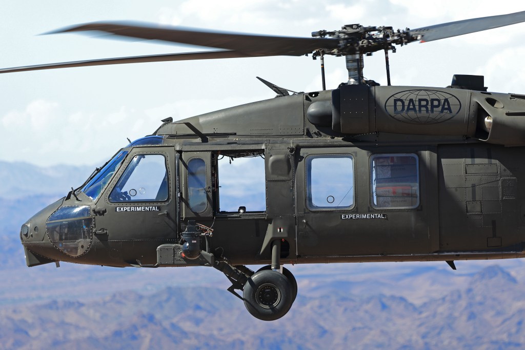 DARPA, Sikorsky Team Up for AI-Enhanced Unmanned Black Hawk&nbsp;Flights
